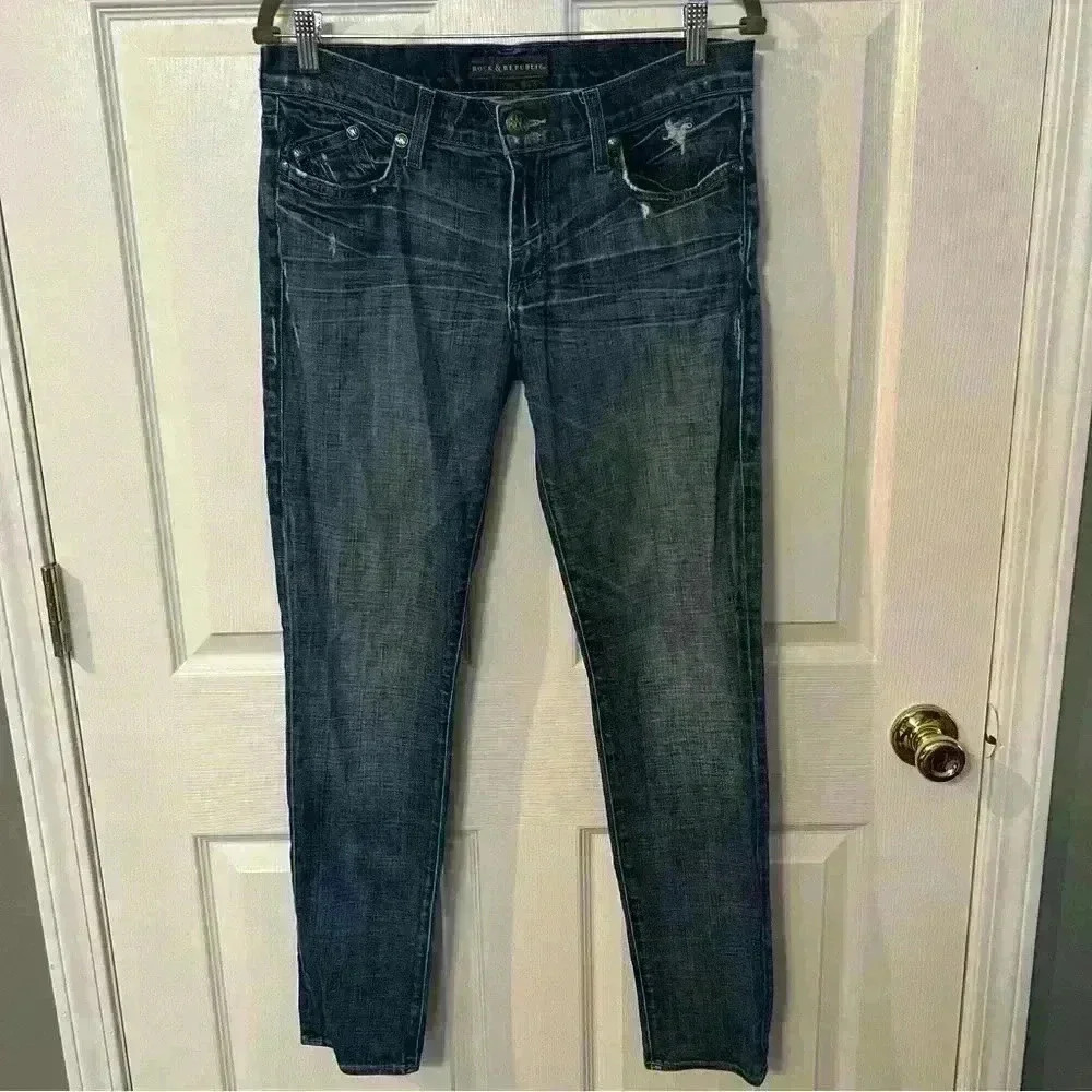 Rock & Republic Women’s Jeans 30x29, Straight Leg